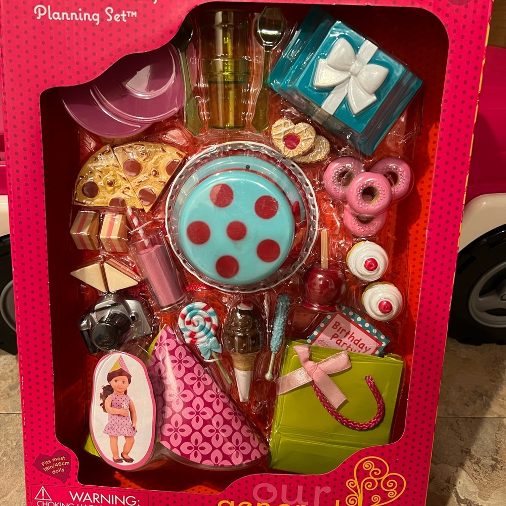 Our Generation Party Planning Set